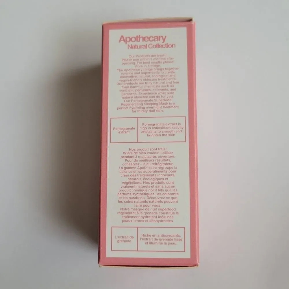 Dr. Botanicals Pomegranate Superfood Regenerating Sleeping Mask